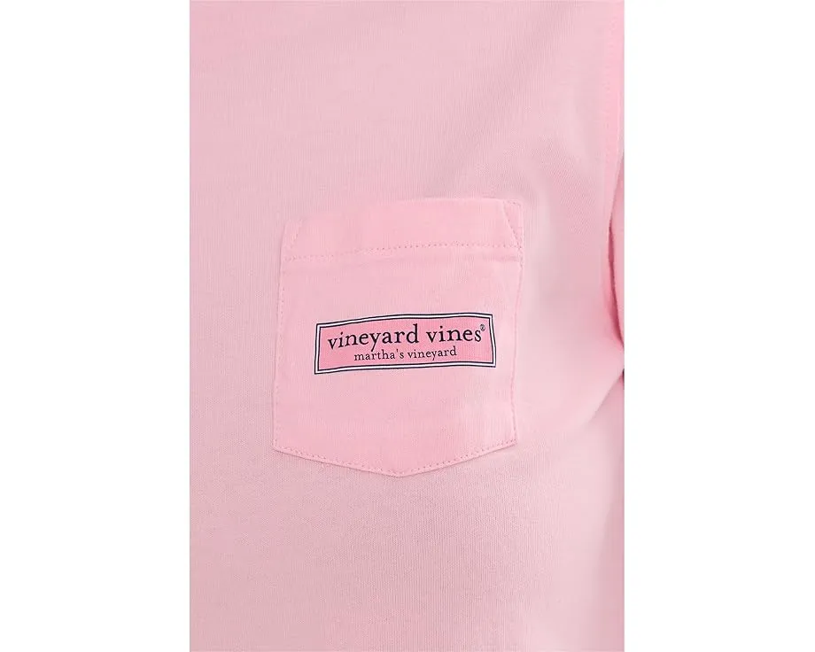 Футболка Vineyard Vines Whale Long Sleeve Pocket Tee с принтом
