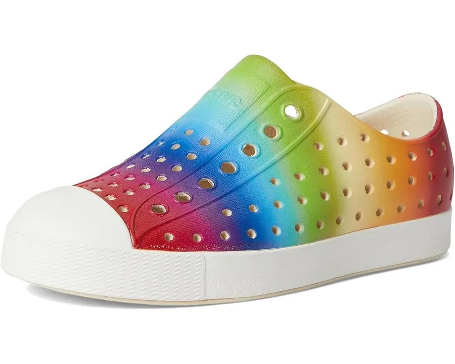 Native Shoes Kids Jefferson Print с перфорацией и легкой подошвой EVA