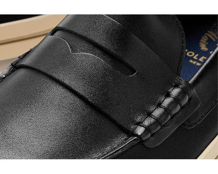 Кожаные лоферы Cole Haan Pinch Long-weekender Penny с пеной и резиновой подошвой