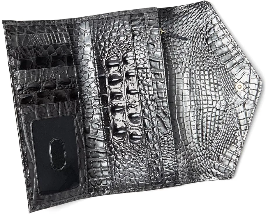 Кошелек Veronica в стиле конверта с десятью слотами для карт Brahmin