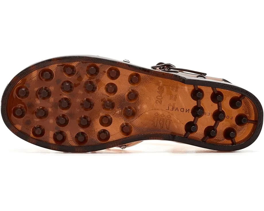 Сандалии Rhys из блестящего желе с кристаллами Loeffler Randall