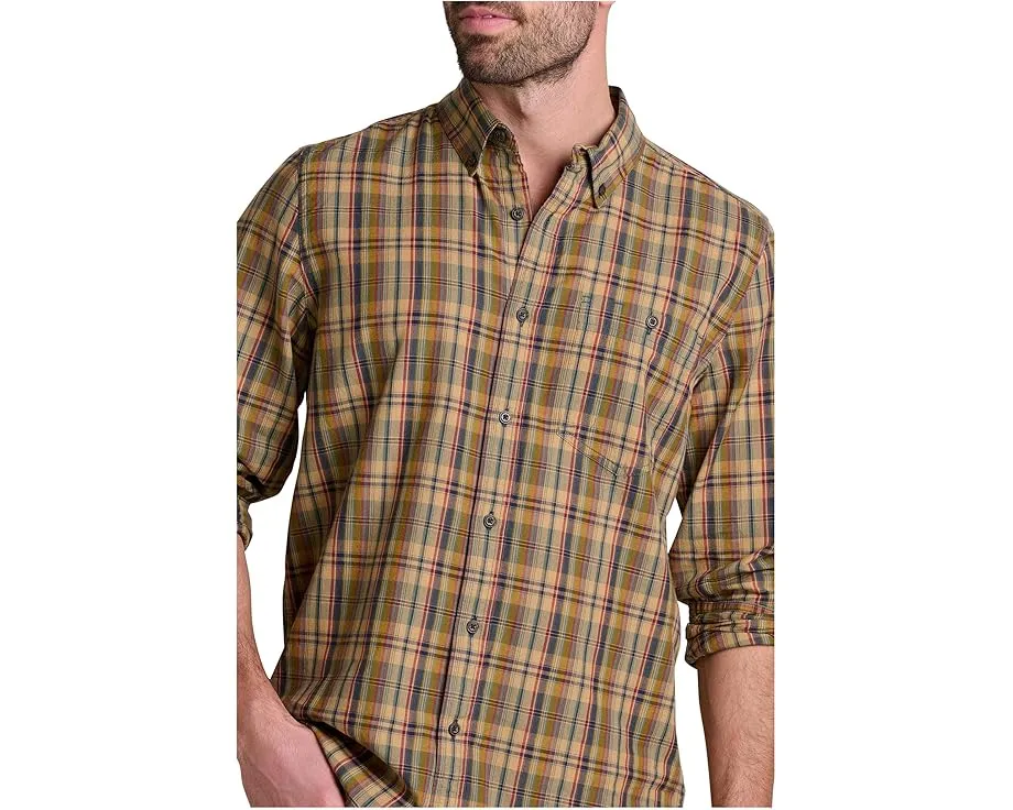 Рубашка Toad&Co Airscape с длинным рукавом из органического хлопка