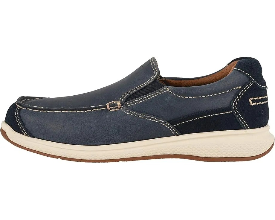 Florsheim Kids Great Lakes Moc Slip, Jr. с контрастной строчкой и памятью формы
