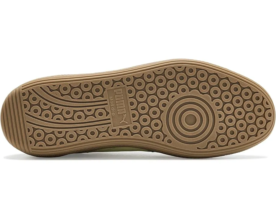 Кроссовки PUMA Palermo Vintage с кожаным верхом и резиновой подошвой