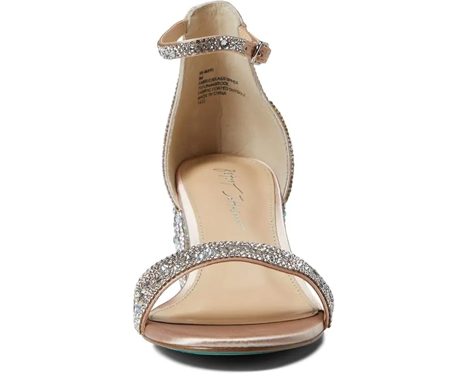 Бренд Blue by Betsey Johnson Босоножки Mari на каблуке с квадратной платформой и стразами