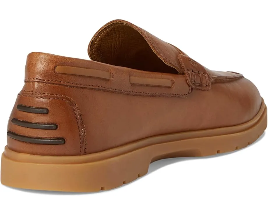 Лоферы Brenton Pl от Marc Joseph New York из телячьей кожи с узлом и резиновой подошвой