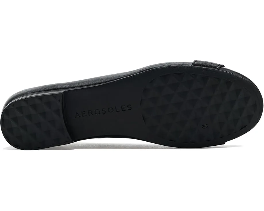 Балетки Aerosoles Paradise с круглым носком и пряжкой из матового золота