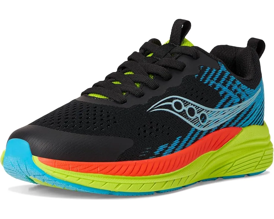 Кроссовки Saucony Kids Hurricane KDZ для детей с кожаным верхом