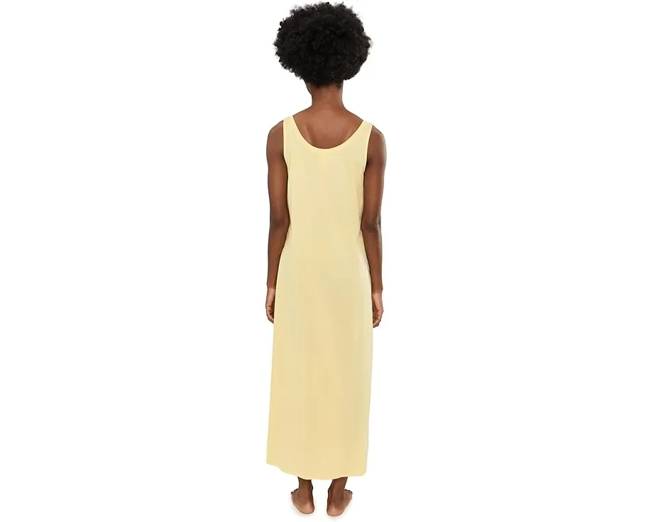 Ночная рубашка Hanro Cotton Deluxe Long Tank из мерсеризованного хлопка
