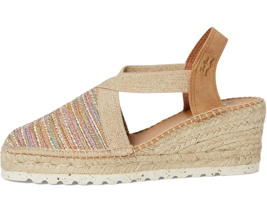 Эспадрильи Toni Pons Terra-Cl с верхом из ткани и кожи на экологичной подошве