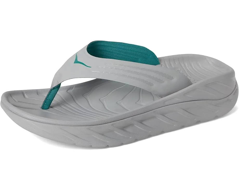 Шлепанцы Hoka Ora Recovery Flip с технологией Meta-Rocker и поддержкой
