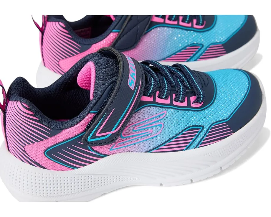 SKECHERS KIDS Microspec Advance Oasis Point детские кроссовки с 3D принтом и застежкой на липучке