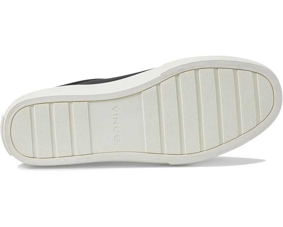 Кроссовки Vince Fulton из кожи с контрастным воротником