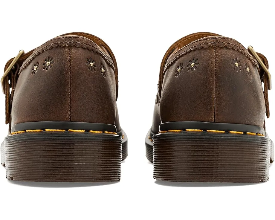 Туфли Dr. Martens Mary Jane Flower с рельефным цветочным узором