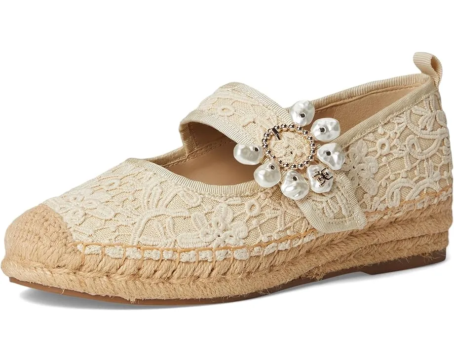 Эспадрильи Maddy Orchid с кружевным верхом и жемчужной пряжкой Sam Edelman