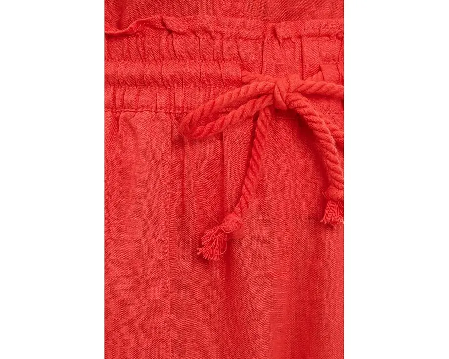 Stella Linen Paperbag Pants