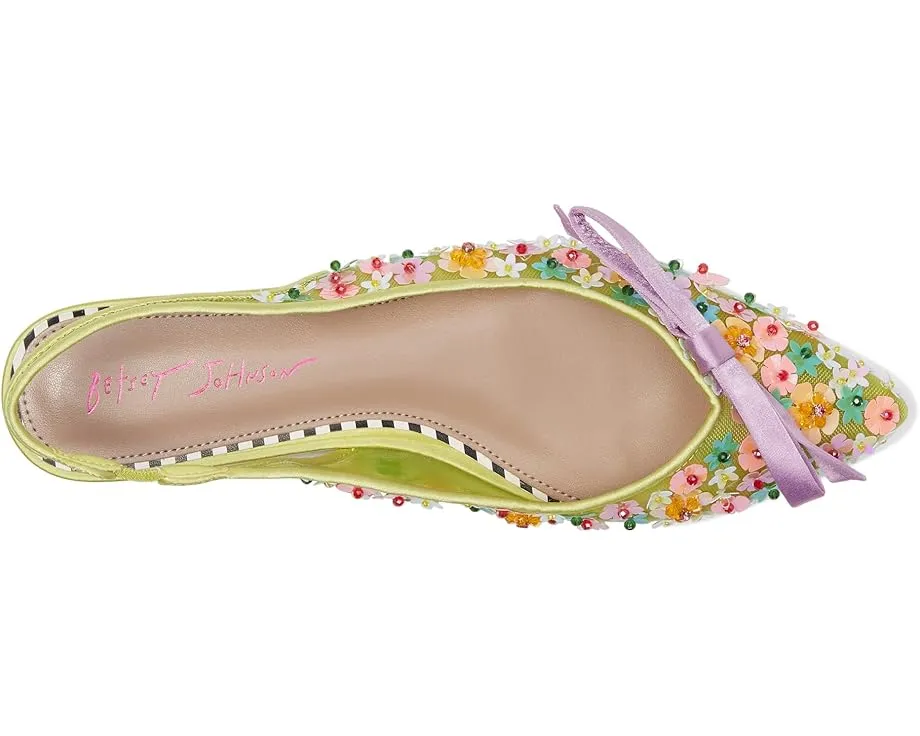 Балетки Blue by Betsey Johnson Laylah с цветочным принтом и бантом