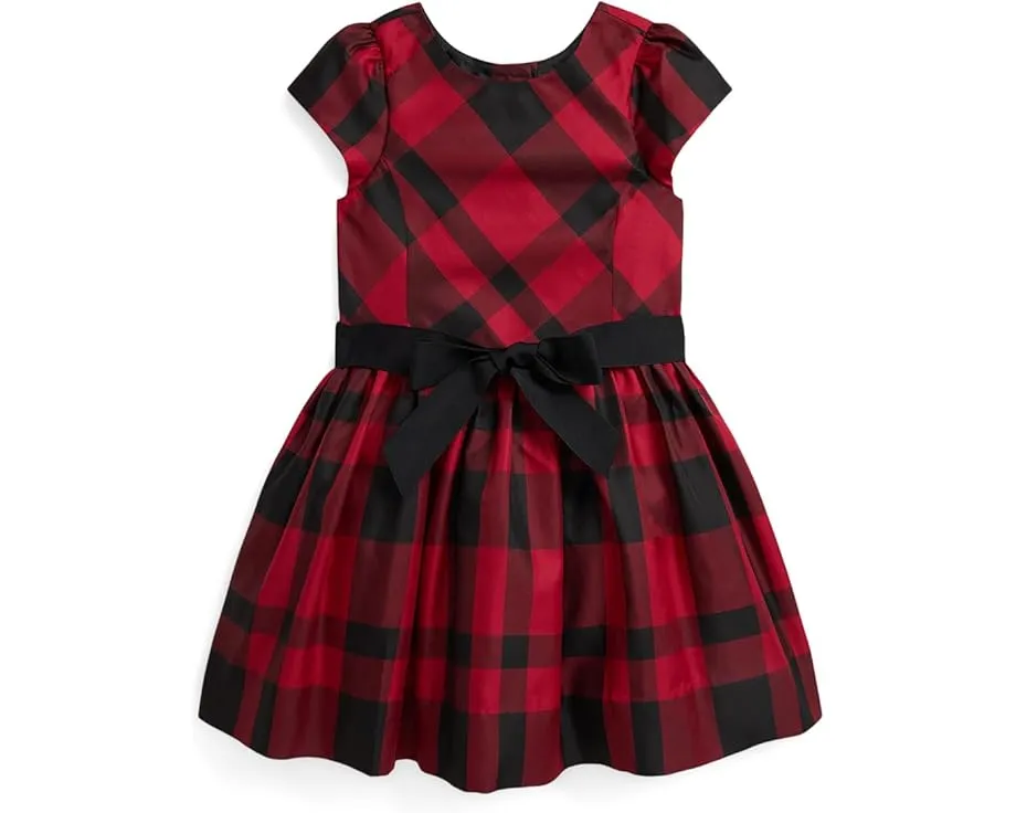 Платье для девочки Polo Ralph Lauren Kids из тафты в клетку