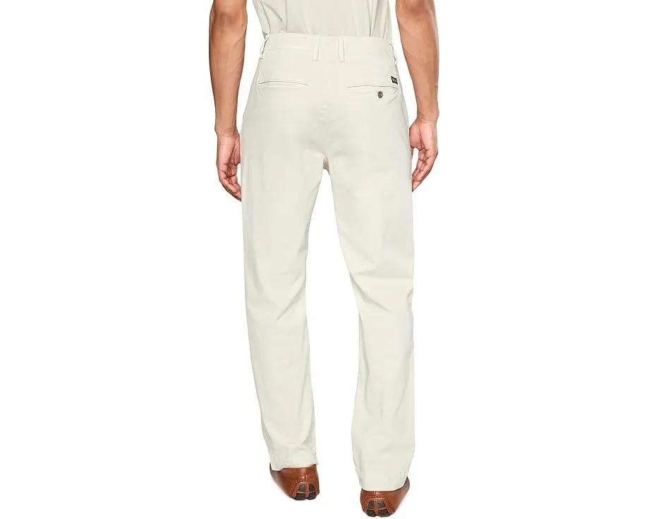 AG Jeans Брюки Archie Sueded Straight с высокой посадкой из итальянской ткани