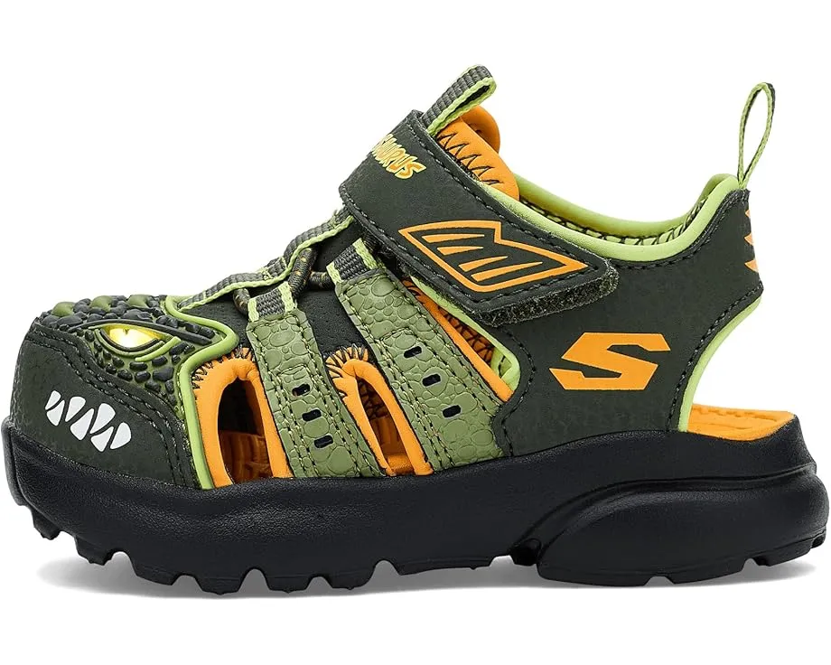 Детские сандалии SKECHERS KIDS Razor Splash со светящимися элементами