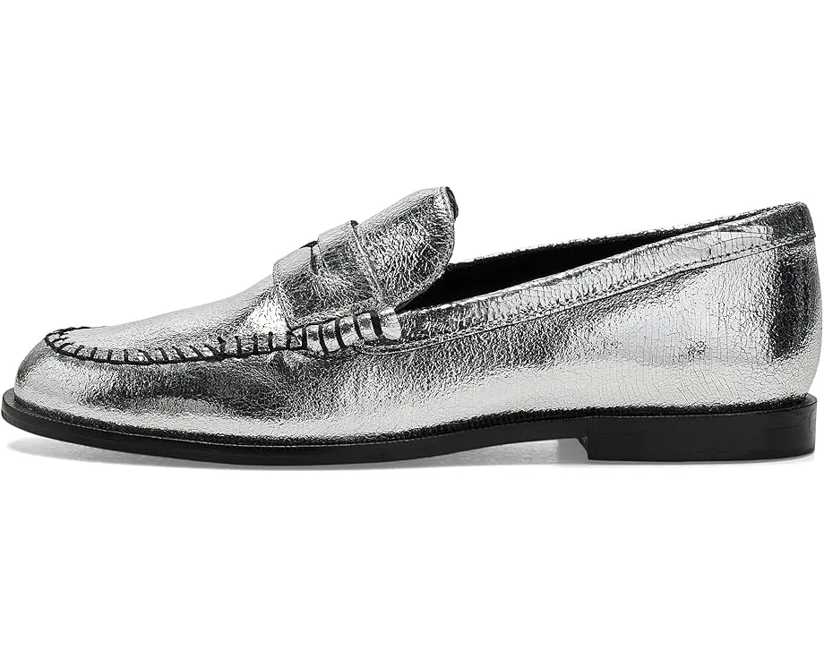 Лоферы Free People Blanket Stitch с контрастной строчкой и прорезиненной подошвой