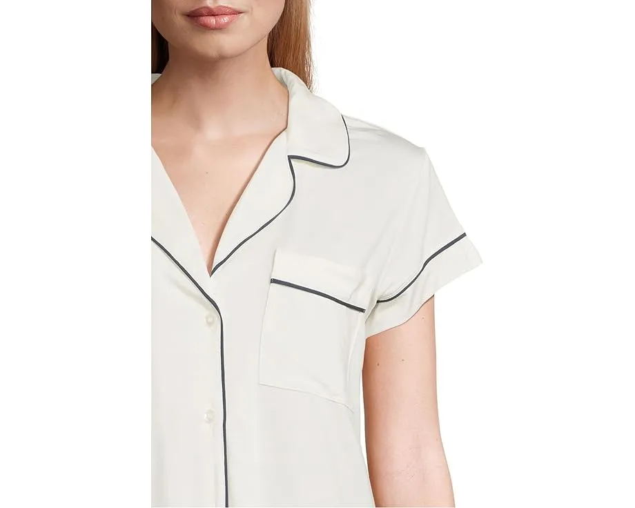 Комплект пижамы Eberjey Gisele из модала TENCEL с шортами и короткими рукавами