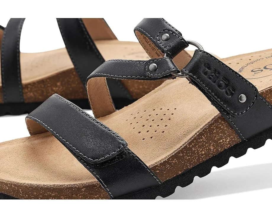 Сандалии Taos Footwear Ringslide с кожаными ремешками и декоративным кольцом