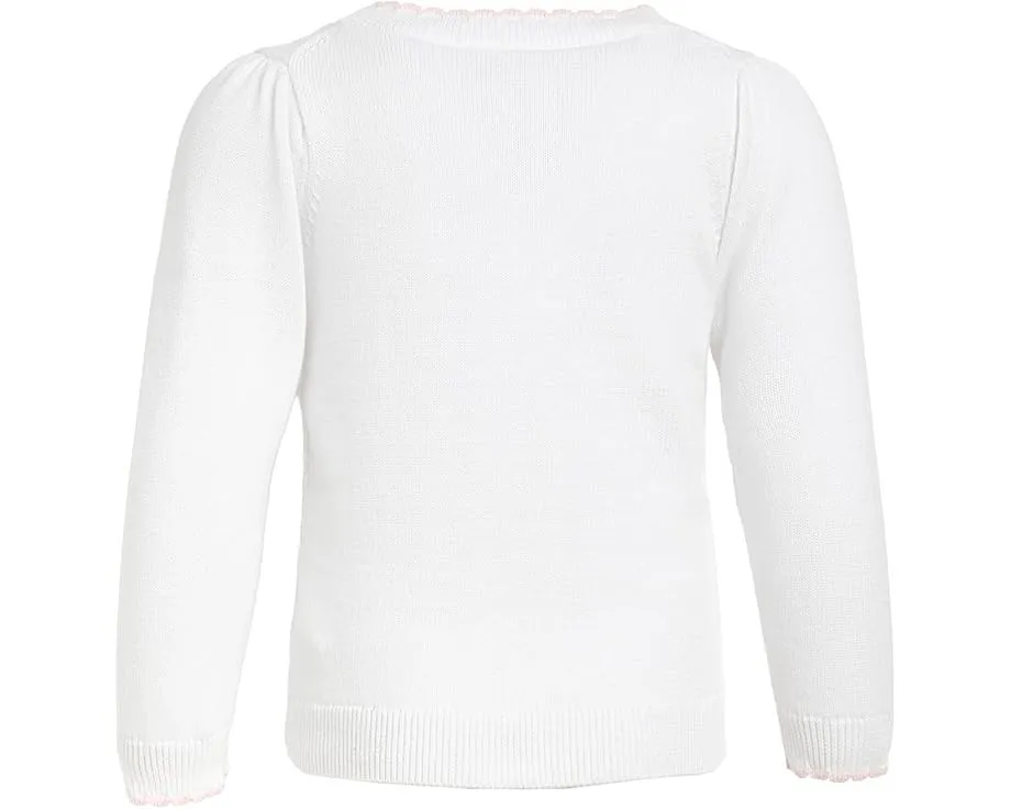 Детский свитер с интарсией в виде кролика Janie and Jack для малышей