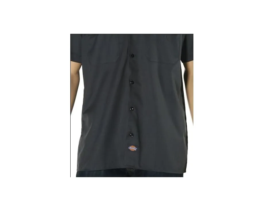 Рабочая рубашка с коротким рукавом Dickies цвет Charcoal