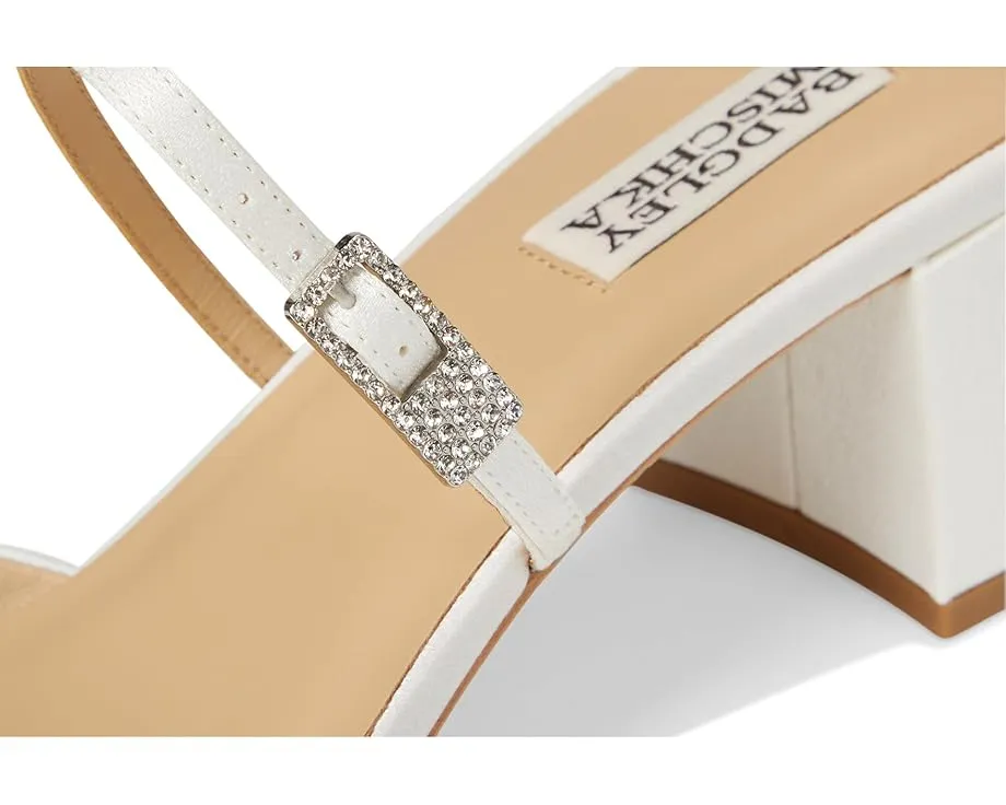 Туфли Badgley Mischka Valarie на квадратном каблуке с ремешком Mary Jane и украшенной пряжкой