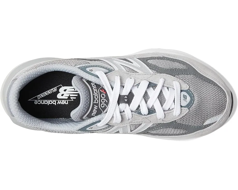 Детские кроссовки New Balance 990v6 с технологией FuelCell и кожаным верхом