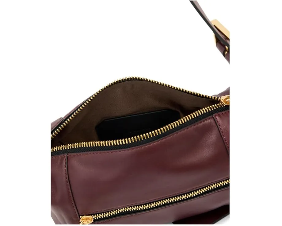 Мини-сумка через плечо Vega из кожи с молнией AllSaints