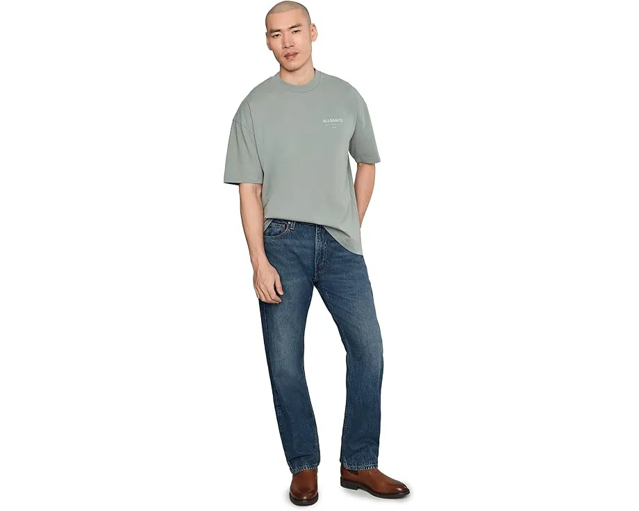 Футболка AllSaints Underground с коротким рукавом и принтом на спине