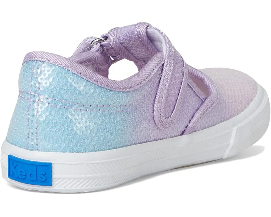 Keds детские туфли Daphne с омбре и пайетками на липучке