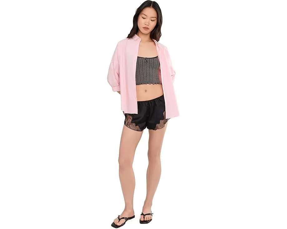 Snap Into It Henley Crop