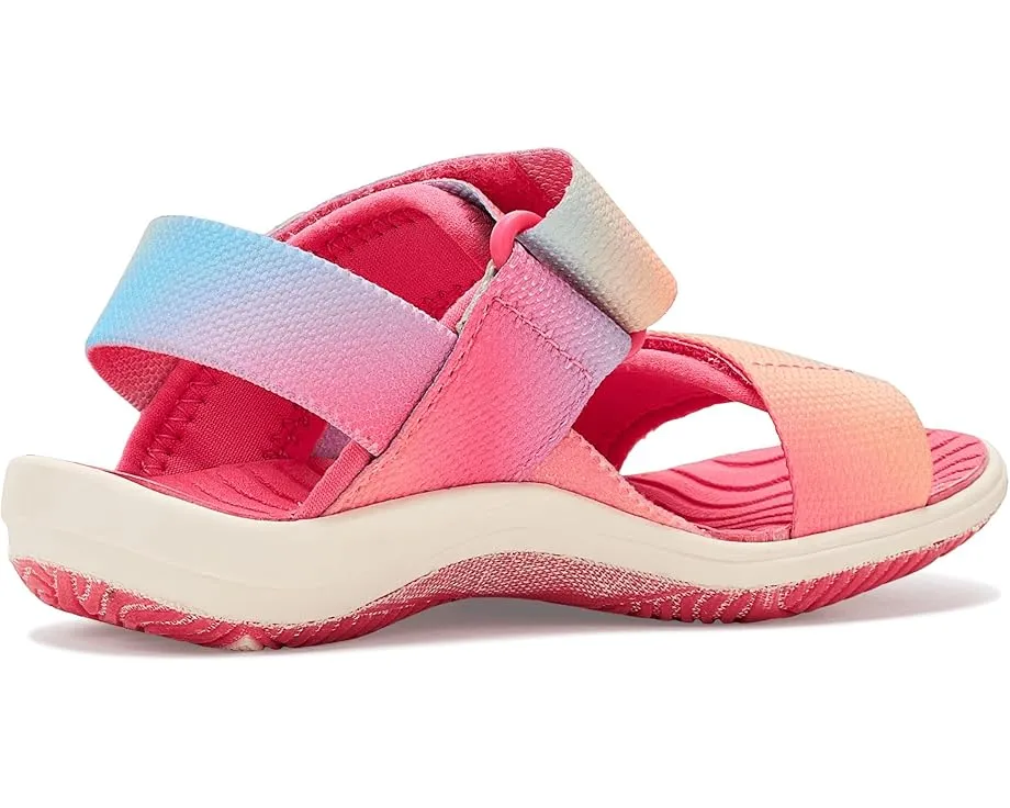 Детские сандалии KEEN Elle Backstrap с застежкой на липучке из переработанного полиэстера