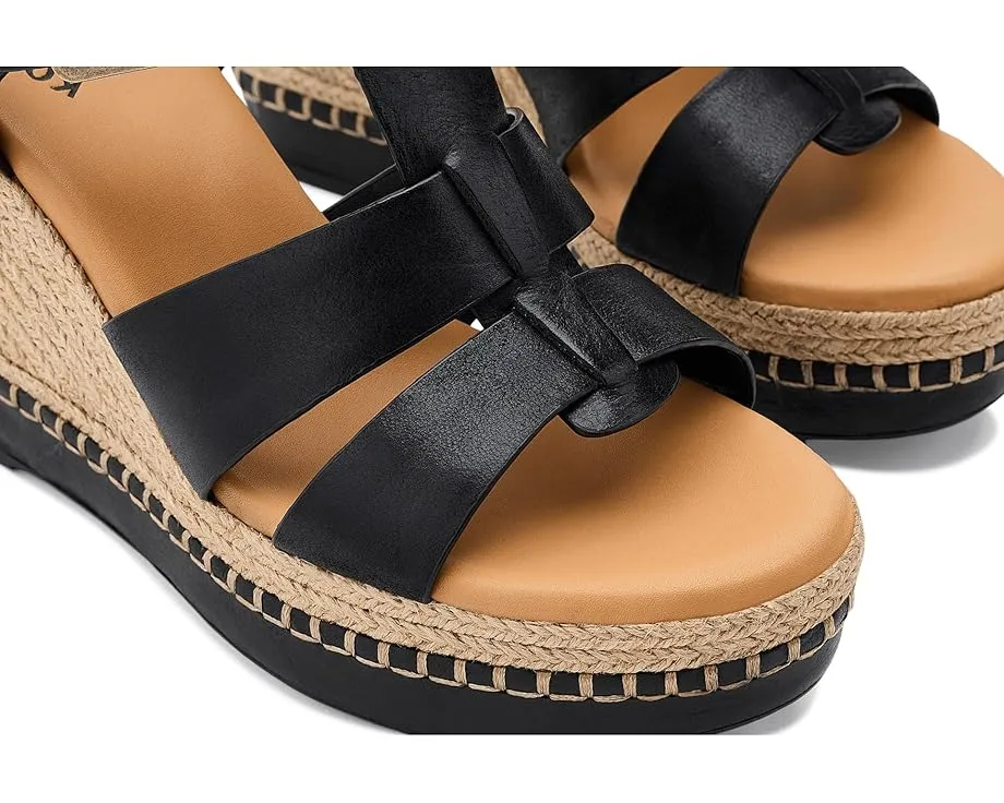 Kork-Ease сандалии Rayleigh на платформе с итальянской кожей и застежкой на пряжке