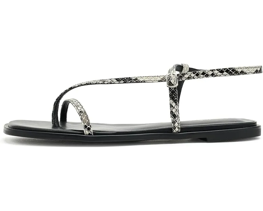 Кожаные сандалии Maxy Flat на плоской подошве от Amie Rafa