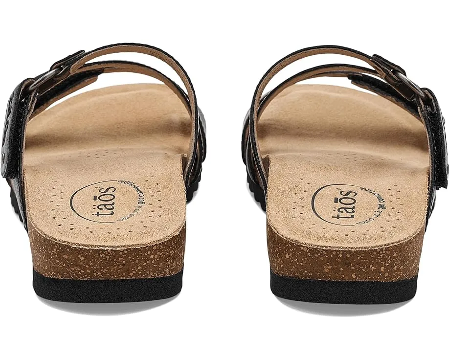 Сандалии Taos Footwear Ringslide с кожаными ремешками и декоративным кольцом