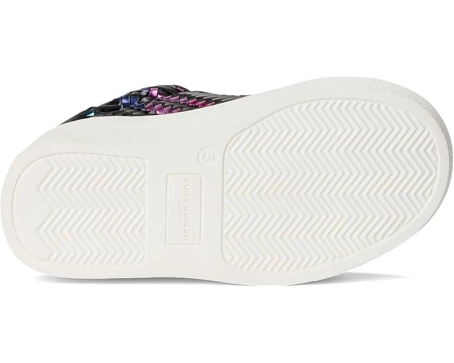 Кроссовки Kurt Geiger London Kids Mini Laney Weave с плетением