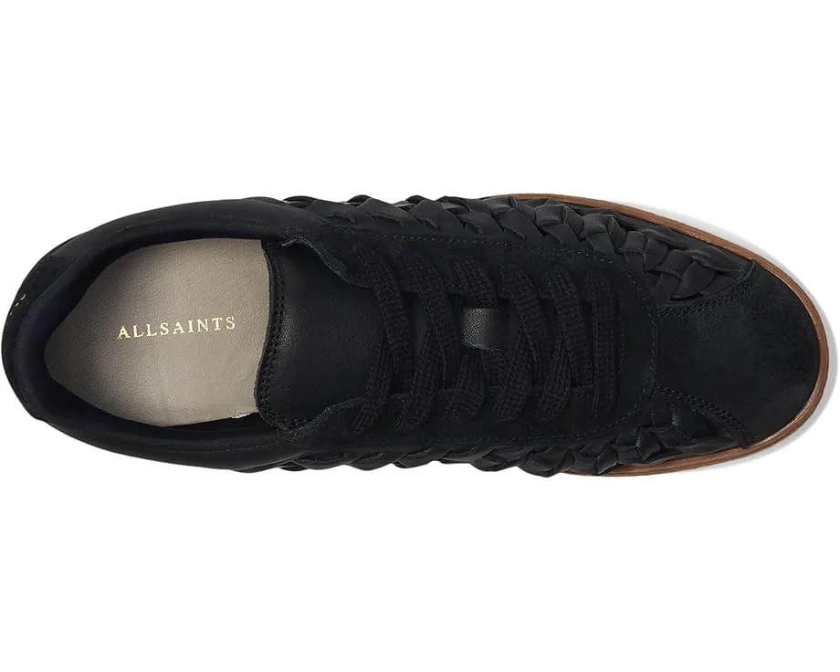 Кроссовки AllSaints Velma Woven с плетеным верхом из кожи