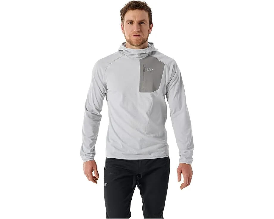 Толстовка Arc'teryx Delta с капюшоном из полартека для активного отдыха