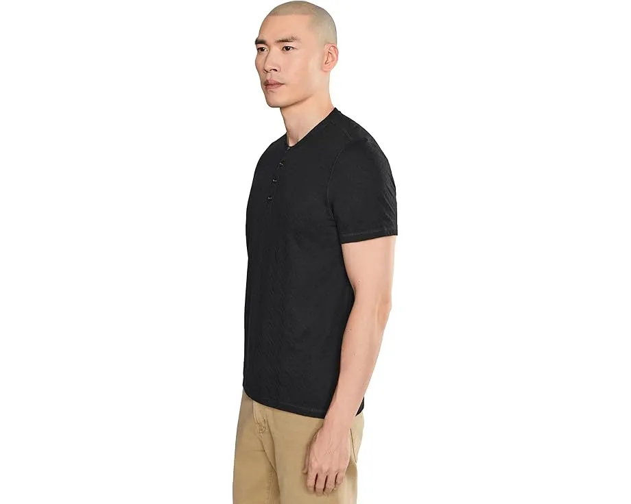 Футболка John Varvatos Elm Henley с длинным рукавом