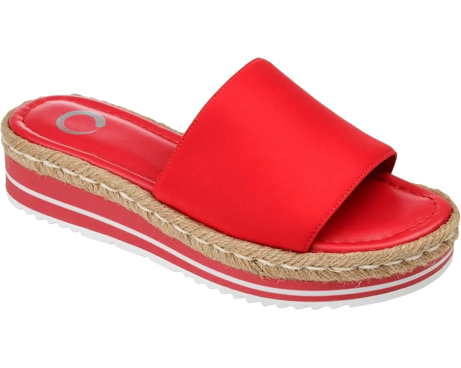 Сандалии Rosey с открытым носком на платформе из эспадрильи и пеной Comfort Foam