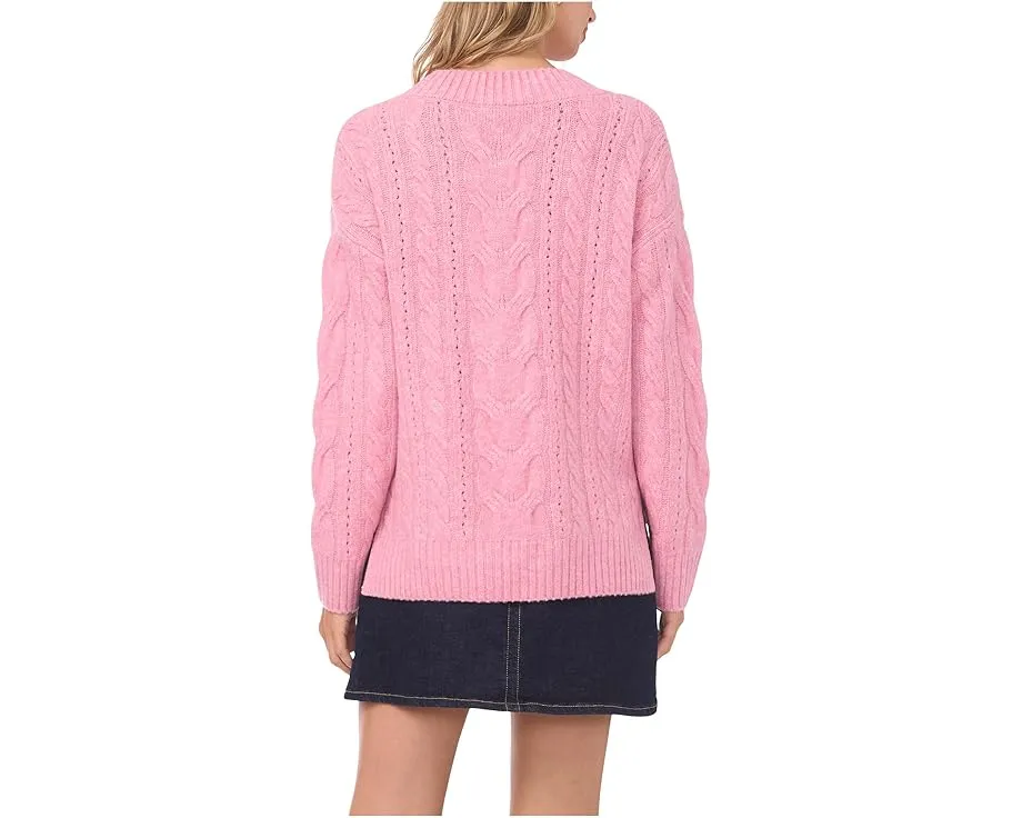 Свитер с V-образным вырезом и косой Vince Camuto