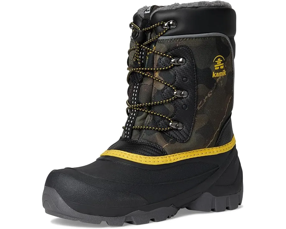 Утепленные сапоги Kamik Luke 3 для детей с водонепроницаемым верхом и флисовой подкладкой