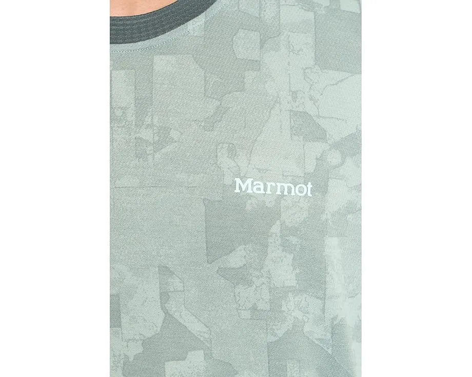Футболка Marmot Uptrail с коротким рукавом из переработанных материалов