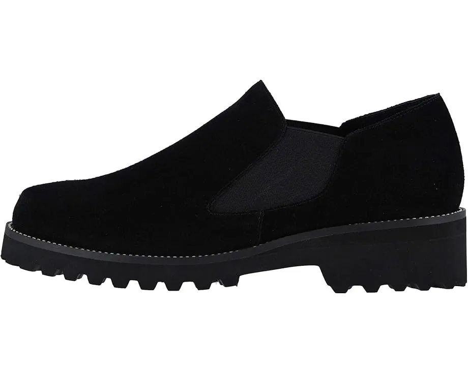 Слипоны Zivana из замши с круглым носком и массивной подошвой