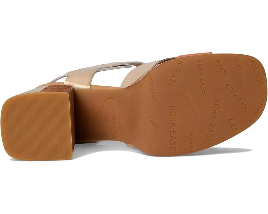 Босоножки Kork-Ease Macey с комбинированным каблуком и квадратным носком