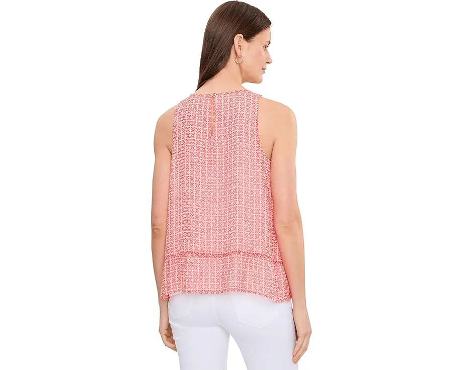 Топ Halter Neck Shell с баской от Vince Camuto